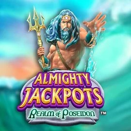 Enjoy Almighty Jackpots – Realm of Poseidon by Novomatic – logo hosted on whamoocasino.eu.com