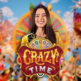 Crazy Time by Evolution, showcased at whamoocasino.eu.com – game logo