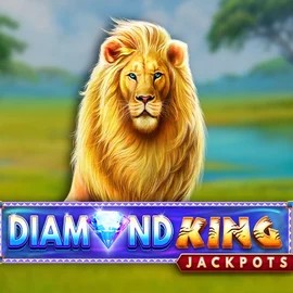 Official Jackpots logo: Diamond King Jackpots by SpinPlay Games at Whamoo Casino