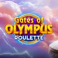 Official Live Casino logo: Gates of Olympus Roulette by Pragmatic Play at Whamoo Casino