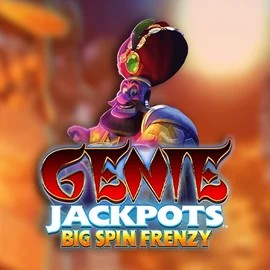 Genie Jackpots: Big Spin Frenzy casino game by Blueprint Gaming – featured logo at Whamoo Casino