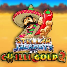 Stellar Jackpots with Chilli Gold x2 online game logo by Lightning Box Game on whamoocasino.eu.com