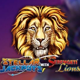 Stellar Jackpots with Serengeti Lions game by Lightning Box Game – logo hosted on Whamoo Casino