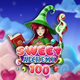 Sweet Alchemy 100 logo by Play'n GO at Whamoo Casino