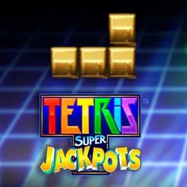 Tetris Super Jackpots logo by WMS Whamoo Casino